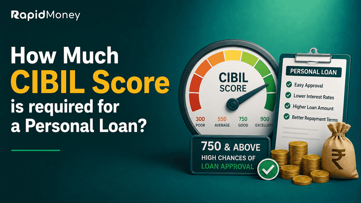 How Much CIBIL Score is Required for a Personal Loan?