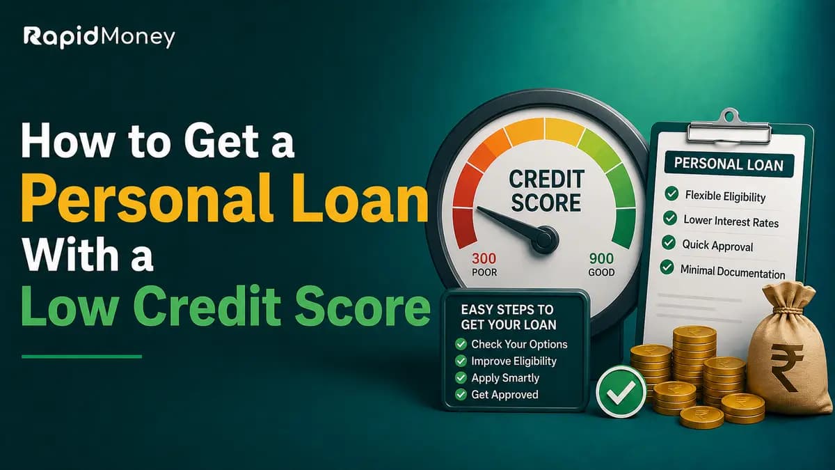 How to Get a Personal Loan With a Low Credit Score