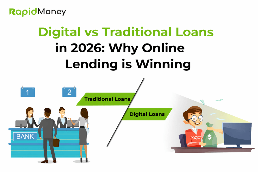 Digital vs Traditional Loans in 2026: Why Online Lending is Winning