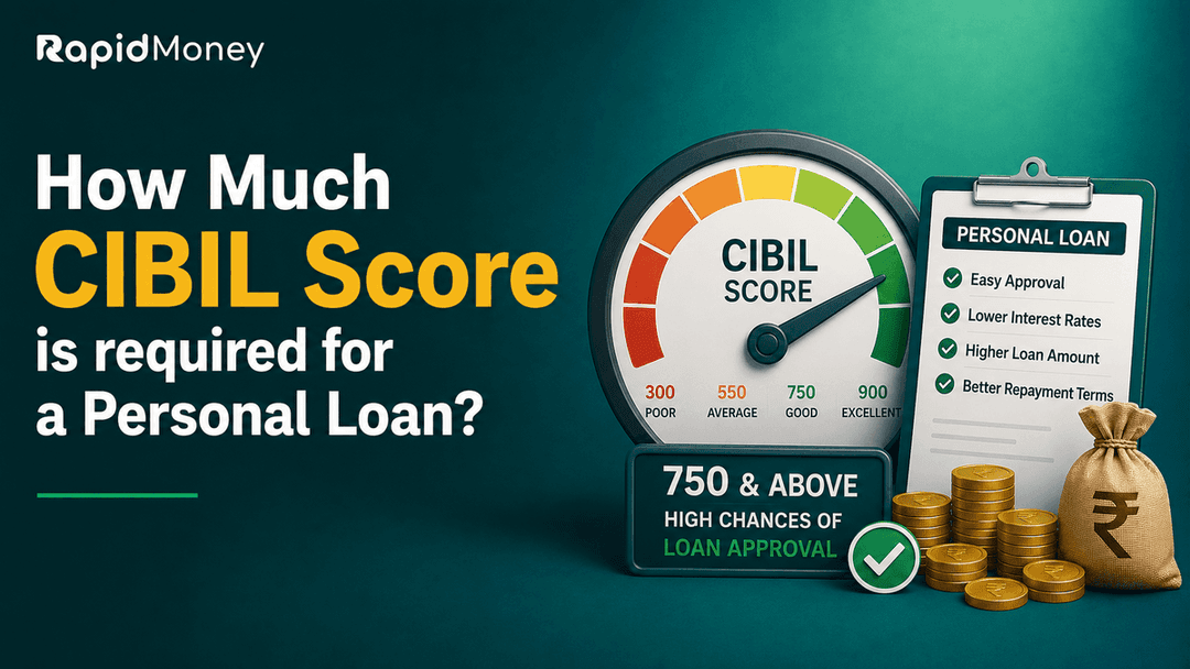 How Much CIBIL Score is Required for a Personal Loan?